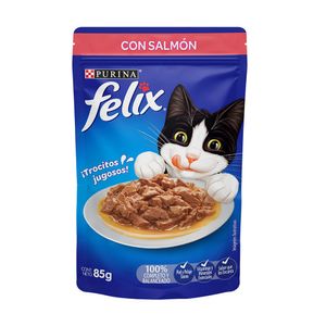Alimento Gato Salmón Pavo Felix