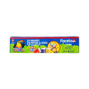 Pinturas De Dedo Caribe Facela