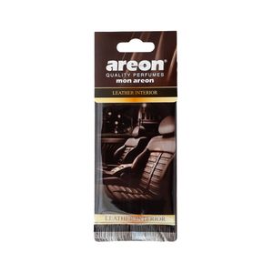 Aromatizante Quality Perfume Mon Leather Interior Areon