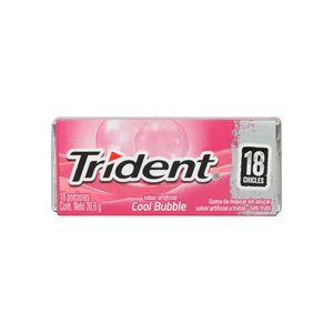 Chicle Cool Bubble Trident