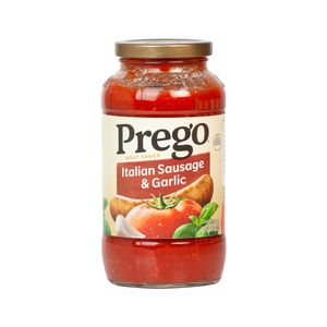 Salsa Tomate Carne Salchicha Italiana & Ajo Prego