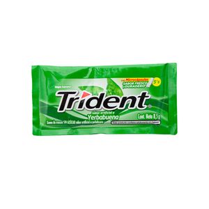Chicle Hierbabuena Trident