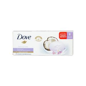 Jabón Pastilla Coco Jazmín Dove 6 Pack