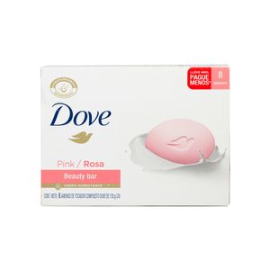 Jabón Pastilla Pink Dove 8 Pack