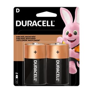 Batería Alcalina D 2 Duracell