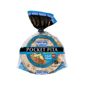Pan Pita Integral Pocket Kontos