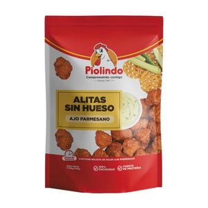 Alitas Sin Hueso Ajo Parmesano Pio Lindo