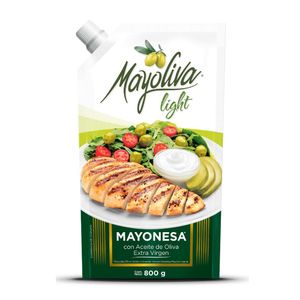 Mayonesa Aceite Oliva Light Mayoliva Doypack