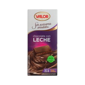 Valor Chocolate Con Leche Sin Azúcar