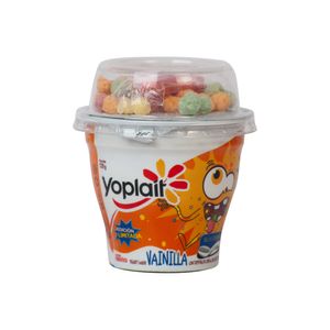 Yogurt Vainilla Con Toping Yoplait
