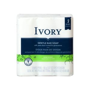 Jabón Pastilla Aloe Scent Ivory 3 Pack