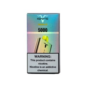 Vaporizador Banana Ice Ignite 5000 Puffs