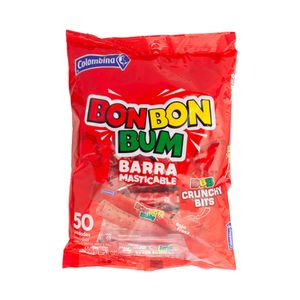 Caramelo Barra Masticable Fresa Colombina