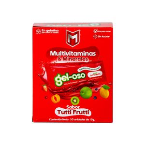 Multivitamínico Tutti Frutti Gel Oso