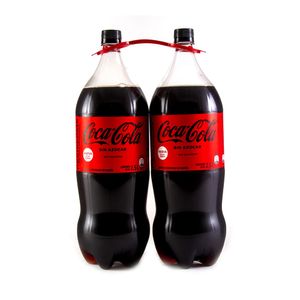Gaseosa Coca Cola Sin Azúcar 2pack