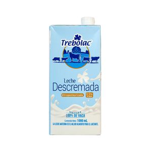 Leche UHT Descremada Trebolac