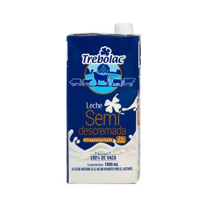 Leche UHT Semidescremada Trebolac