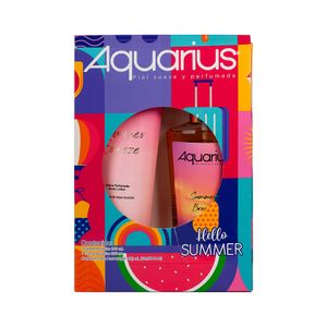 Estuche Crema + Splash Hellow Summer Aquarius