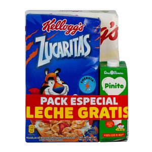 Cereal Frosted Flakes 370gr.+ Corn Flakes 490gr.+ Leche Dos Pinos 1lt.