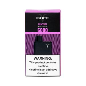 Vaporizador Grape Ice 6000 Puffs