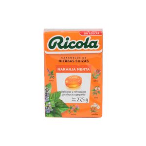 Caramelo Hierbas Suizas Sin Azúcar Nar Menta Ricola