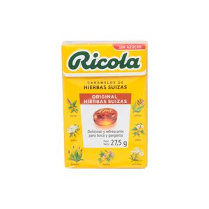 Caramelo Hierbas Suizas Sin Azúcar Original Ricola