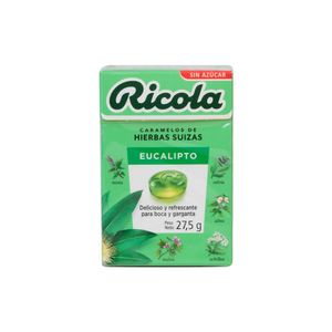 Caramelo Hierbas Suizas Sin Azúcar Eucalipto Ricola