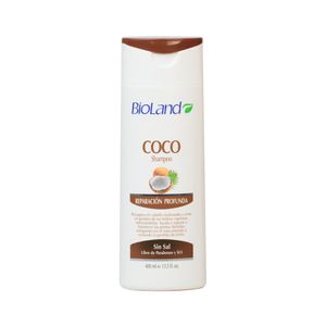 Shampoo Coco Hidratación Sin Sal Bioland