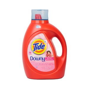 Detergente Líquido Con Downy Tide