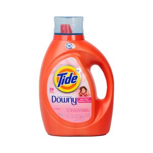 Detergente Líquido Con Downy Tide