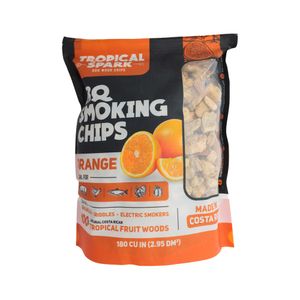 Astilla De Madera BBQ Naranja Tropical Spark