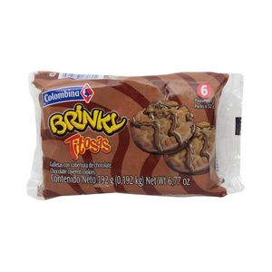 Galleta Titosas Cobertura Chocolate Brinky