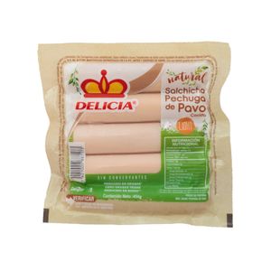 Salchicha Pechuga Pavo Natural Delicia