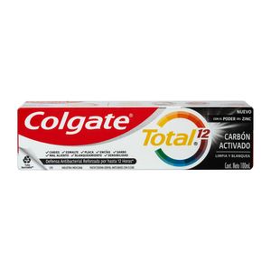 Crema Dental Total 12 Carbón Activado Colgate