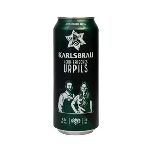 Karlsbrau Her Frisches Urpils Lata