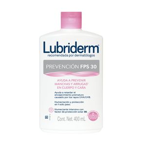Crema Corporal Prevención FPS30 Lubriderm