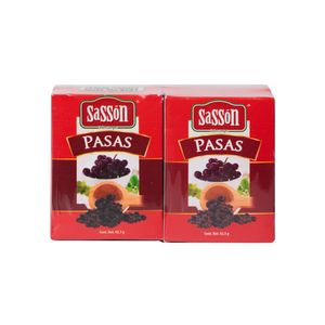 Pasas Sassón Caja 4 Pack