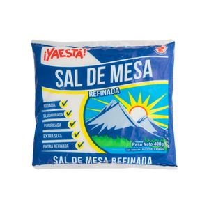 Sal Yodada Refinada Ya Está Bolsa