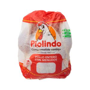 Pollo Entero Con Menudos Pio Lindo 4.50Lb. Aprox Bandeja