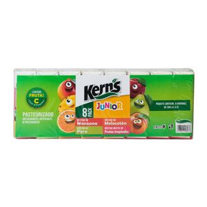 Kerns Junior Frutas Surtido 8 Pack