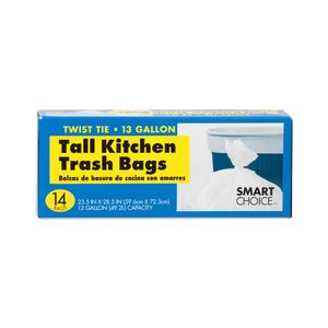 Bolsa Mediana Con Amarres Blanca Smart Choice