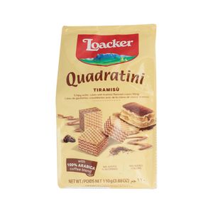 Loaker Galleta Quadratini Tiramisú
