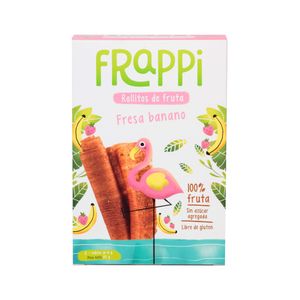Rollito Fresa Banano Sin Gluten Frappi