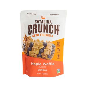 Cereal Keto Friendly Maple Waffle Catalina Crunch