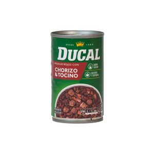 Frijoles Enteros Rojos Chorizo Y Tocino Ducal
