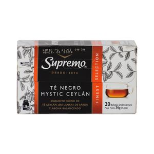 Té Negro Mystic Ceylán Supremo