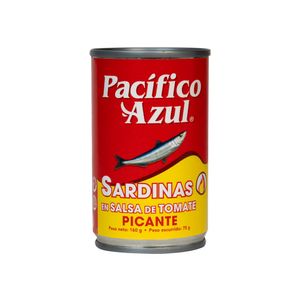 Sardina Salsa Tomate Picante Pacifico Azul