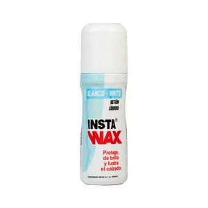 Betún Líquido Calzado Blanco Insta Wax