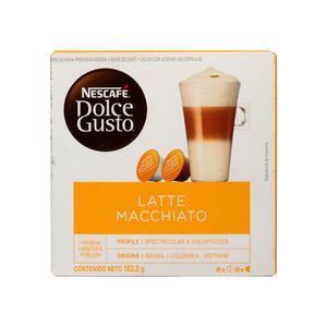 Cápsulas Café Latte Macchiato Dolce Gusto 8 Tazas