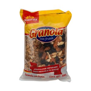 Granola Frutas Con Miel Granvita